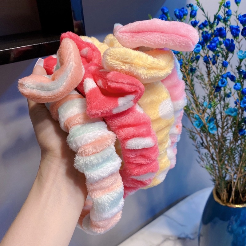 BĂNG ĐÔ TÓC - Nơ Cầu Vòng Siêu Dễ Thương cho bé và mẹ