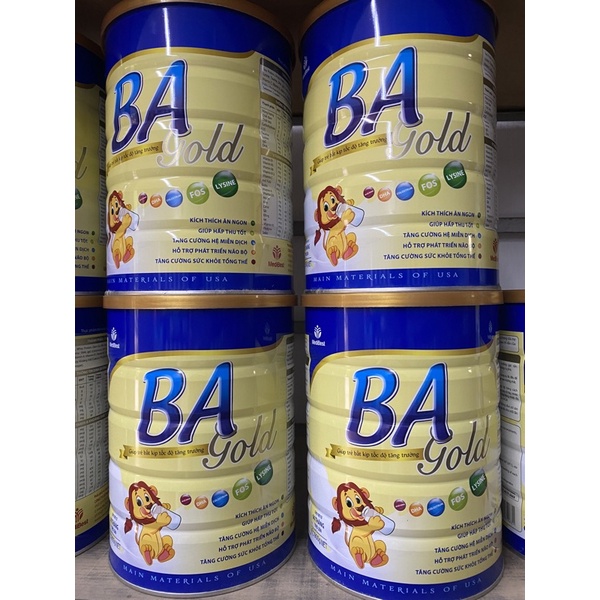 Sữa BA gold 900g date mới 2024
