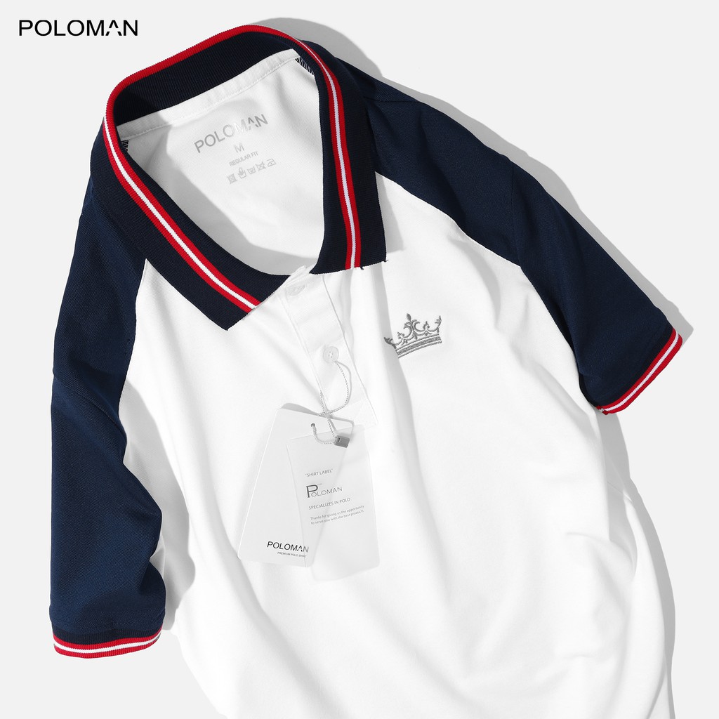 Áo thun Polo nam cổ bẻ WORC vải cá sấu Cotton xuất xịn, chuẩn form,sang trọng-lịch lãm P65 - POLOMAN | BigBuy360 - bigbuy360.vn