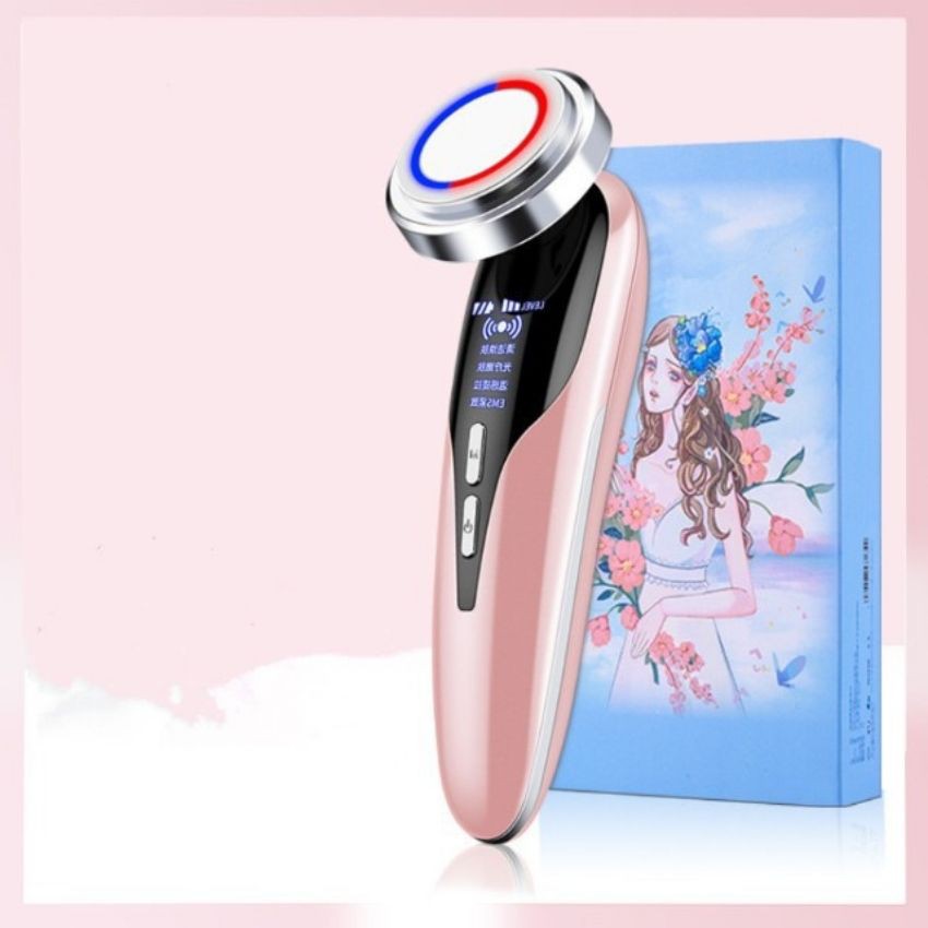 [Nhớ Chọn Quà] Máy Di Tinh Chất Nóng Lạnh* Mini Cầm Tay, Giúp Đẩy Dưỡng Chất, Masage Mặt, Tẩy Trang Với Công Nghệ Ion | BigBuy360 - bigbuy360.vn