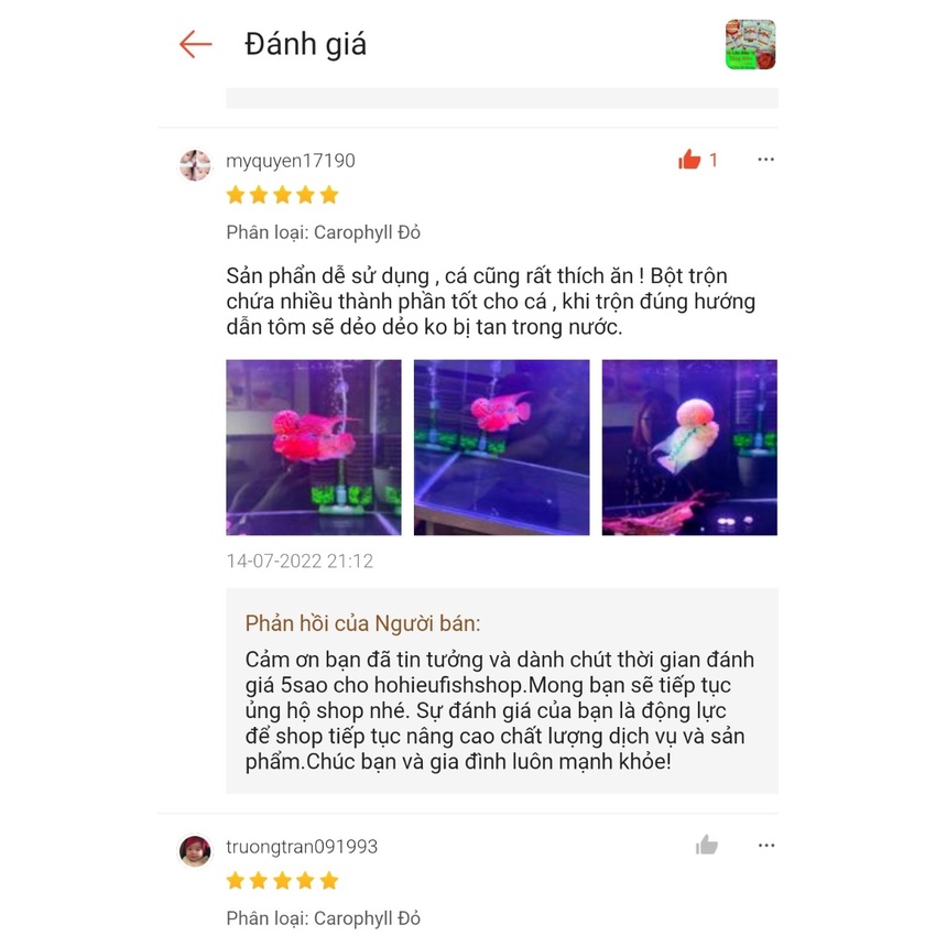 Combo Trộn Tôm Super Red,Nguyên Liệu Làm Tôm Trộn Thức Ăn Cá La Hán,Dinh Dưỡng Làm Thức Ăn Cho Cá La Hán Và Cá Cảnh Khác