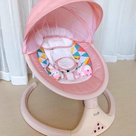 Nôi điện KUB, nôi điện BABY SWING KUB để võng cho bé có điều khiển từ xa