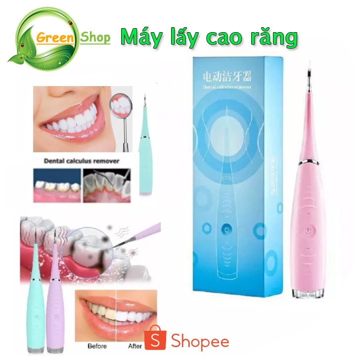 Máy Lấy Cao Răng Cầm Tay Mini Dental Flutter Sử Dụng Sạc 3 Chế Độ Rung Loại Sạch Mảng Bám, Cao Răng,Vết Ố Cứng Đầu Nhất