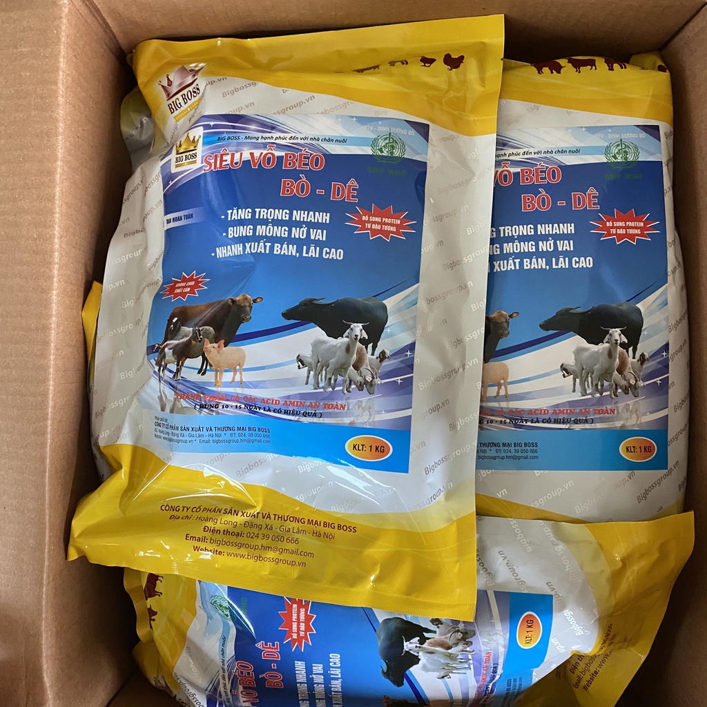 Siêu Vỗ Béo Trâu Bò Dê. Hàng Công Ty