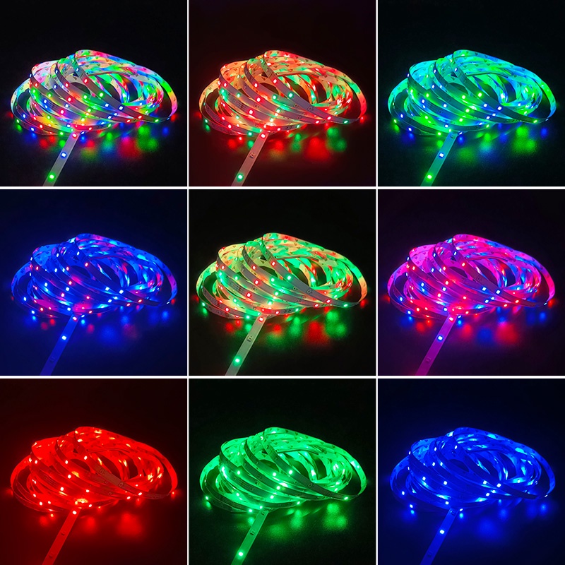 Dây đèn LED 60 bóng SMD2835 dài 1M 2M 3M 4M 5M tùy chọn trang trí nhà cửa chất lượng cao