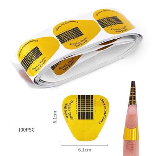 Cuộn giấy tạo form đắp gel móng làm nail