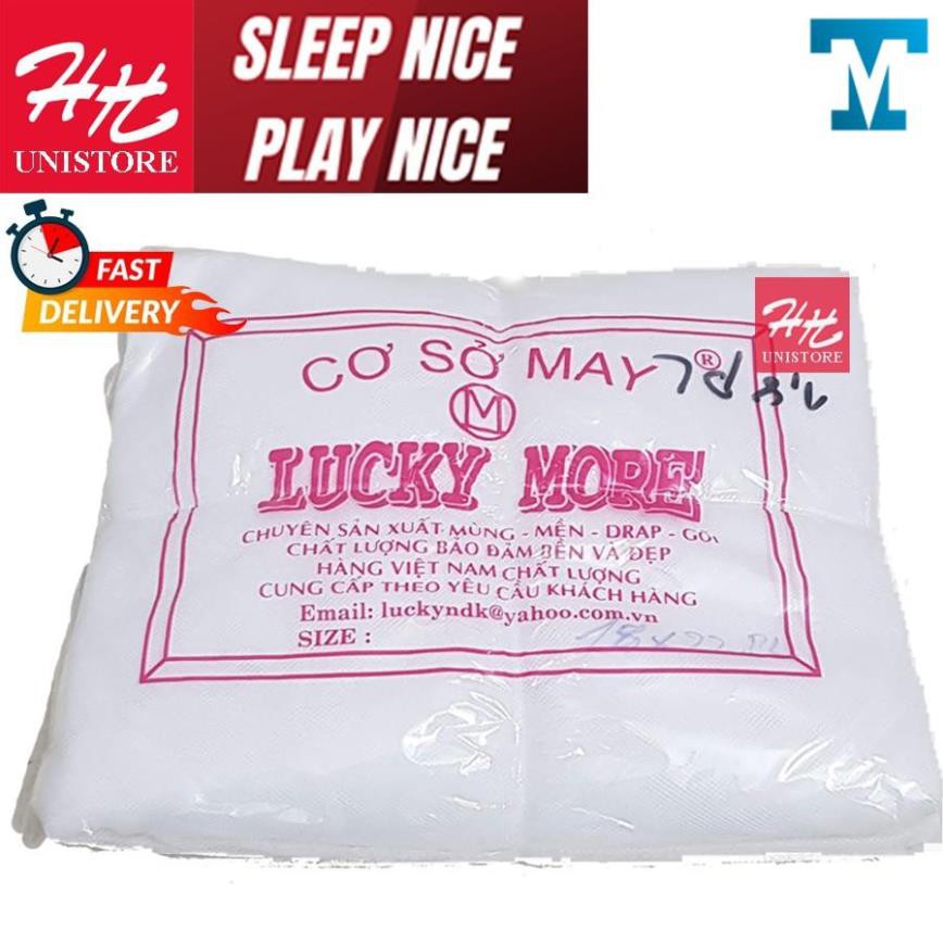 Mùng ngủ vải Tuyn Xuất Khẩu Loại 1 Chống Muỗi Lucky More Đủ Size Hy&Han Unistore