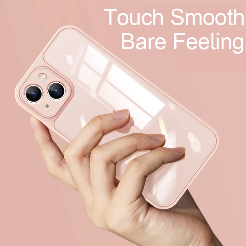 Ốp điện thoại silicon mềm trong suốt siêu mỏng chống sốc dành cho iphone 13 pro max 12 11 pro max mini | BigBuy360 - bigbuy360.vn