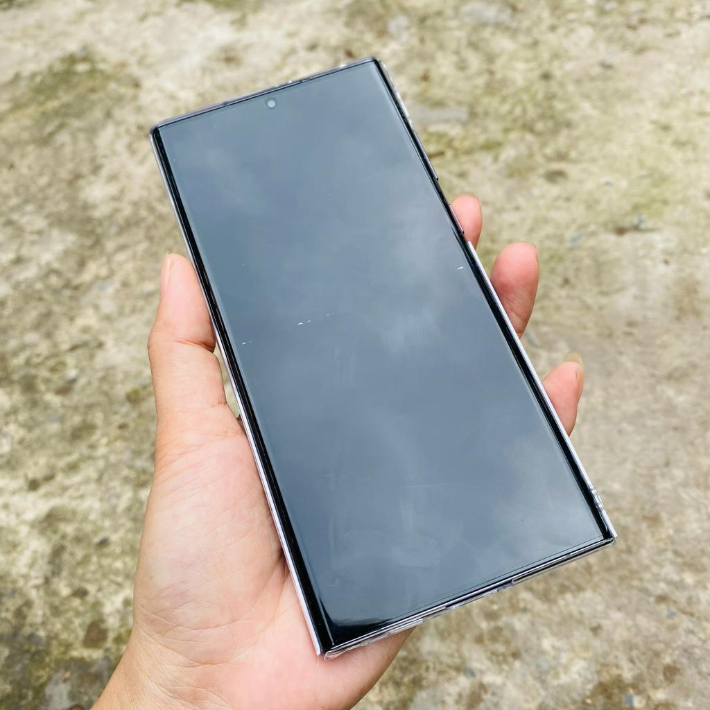 Ốp lưng S22 Ultra/ S23 Ultra trong suốt clear cover cứng không ố vàng, mỏng nhẹ, độ trong tuyệt đối