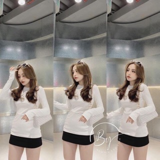 👉 Áo lệch Vai xỏ ngón Cotton Zip ( Hàng đẹp) 📍