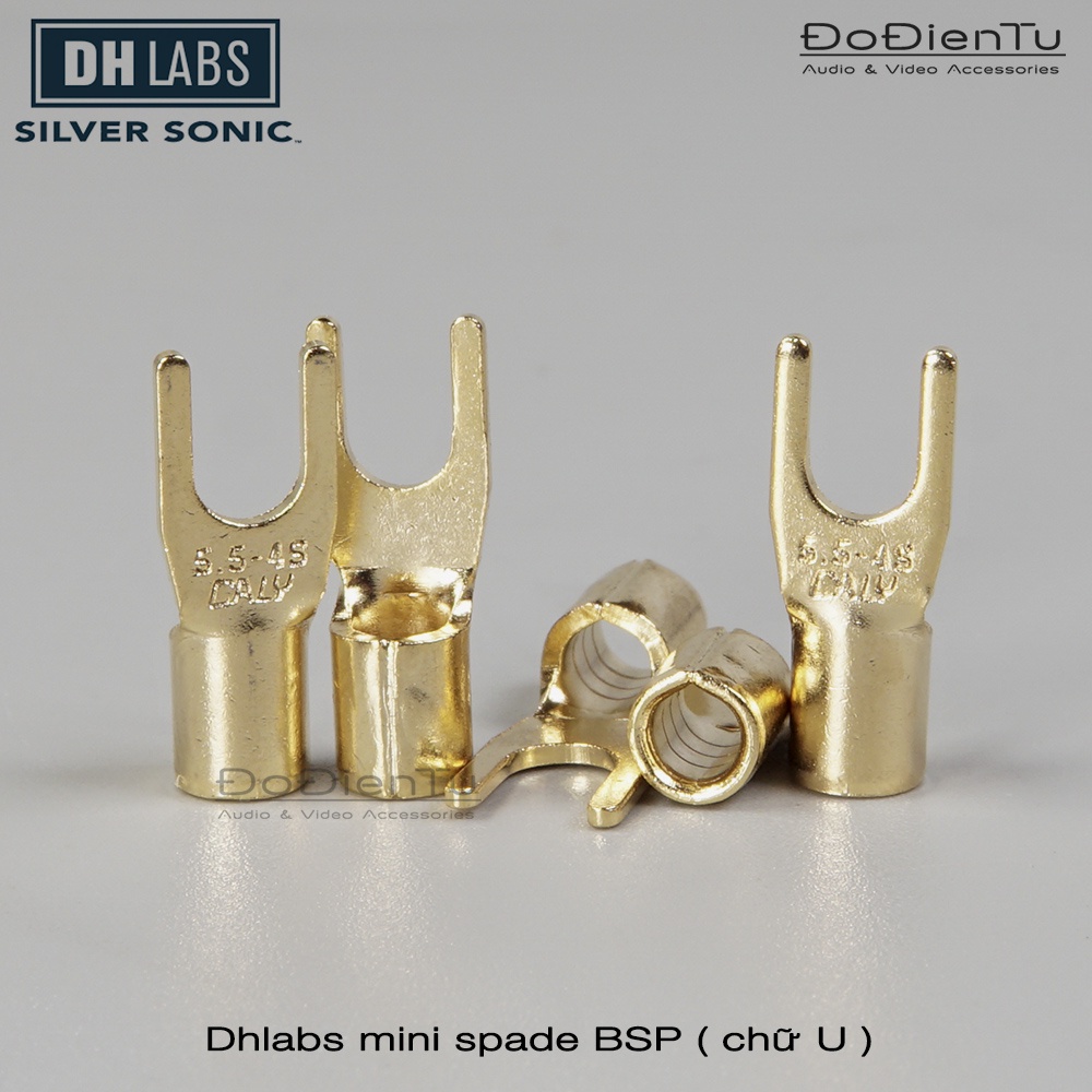 Đầu cos bấm chữ U DH Labs Mini Spade BSP | Made in USA