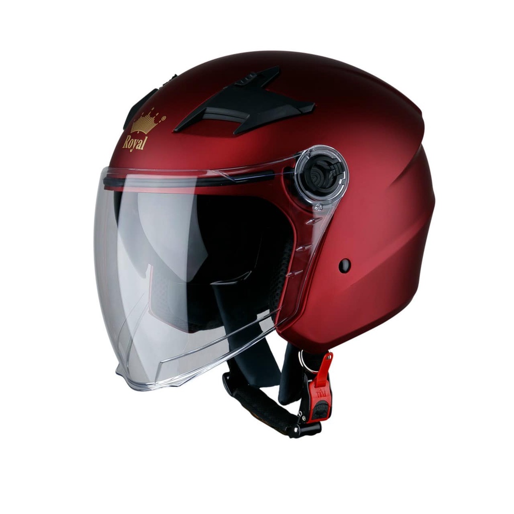 Mũ Bảo Hiểm 3/4 ROYAL M268 Siêu Phẩm 2 Kính/Lòng Nón Tháo Giặt . .