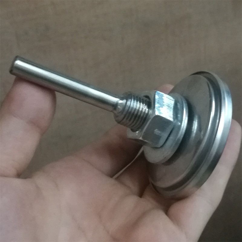 Đồng hồ đo nhiệt dùng cho lò quay vịt không khói nhiệt kế nhiệt kế lưỡng kim 500 ℃ ,nhiệt kế