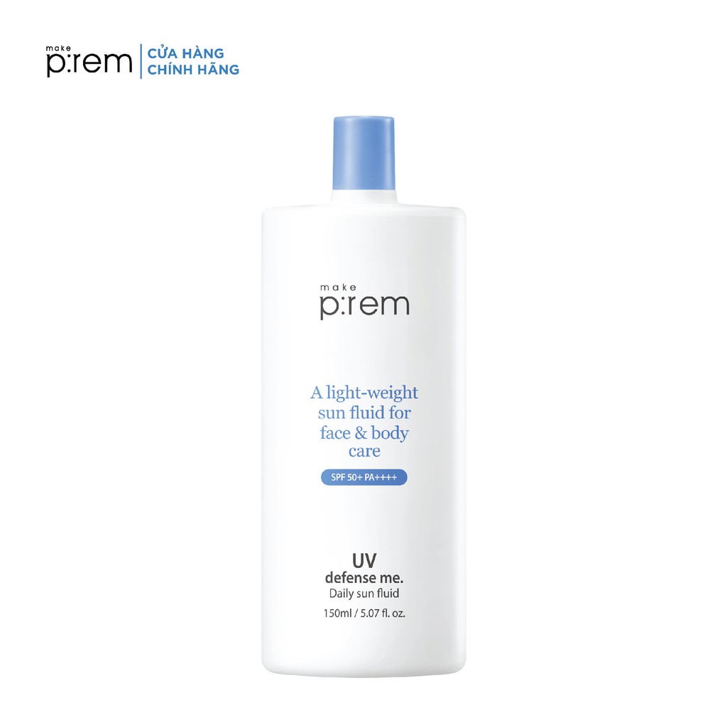 Kem Chống Nắng Make P:rem UV defense me. Daily sun fluid 150ml