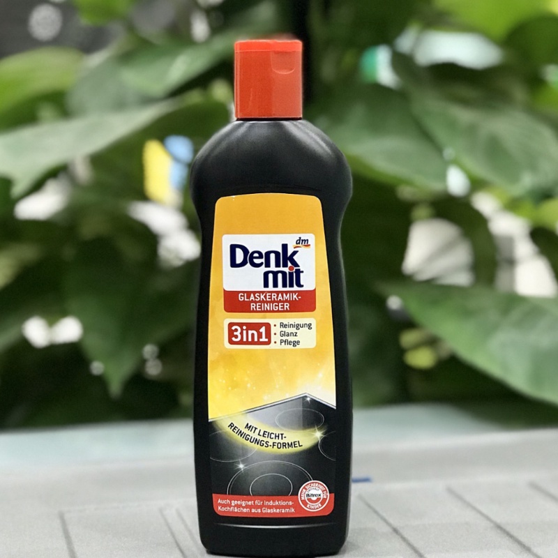 Dung dịch vệ sinh bếp từ DENKMIT 3in1, mẫu mới