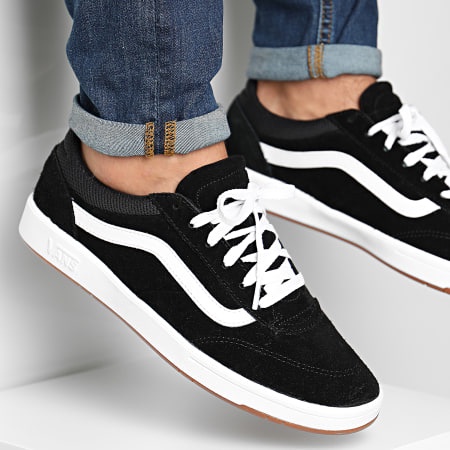 Giày Vans Chính Hãng Stape Cruze Comfycush Black White/ All Black/Blue