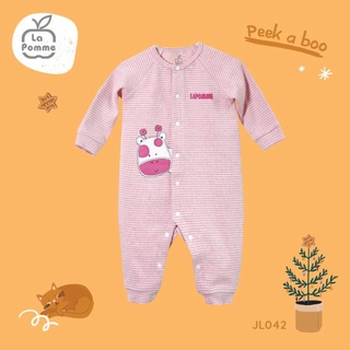 Jl042 bộ body dài tay la pomme peek a boo