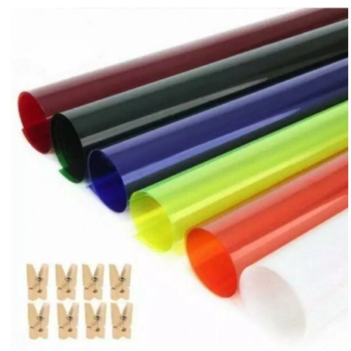 Bộ gel 6 màu khích thước 40x50cm  + kẹp gỗ