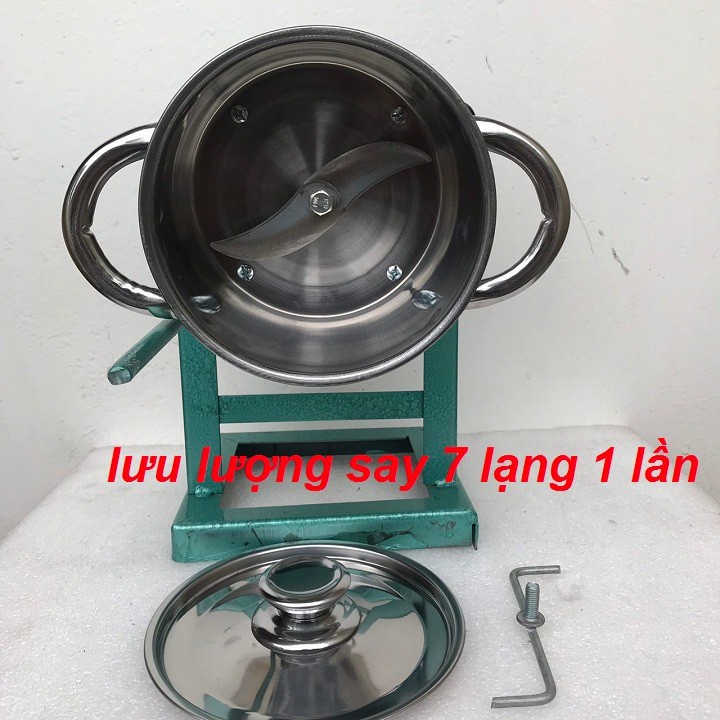 Máy xay thịt làm giò chả 750W Tặng cần đánh ruốc