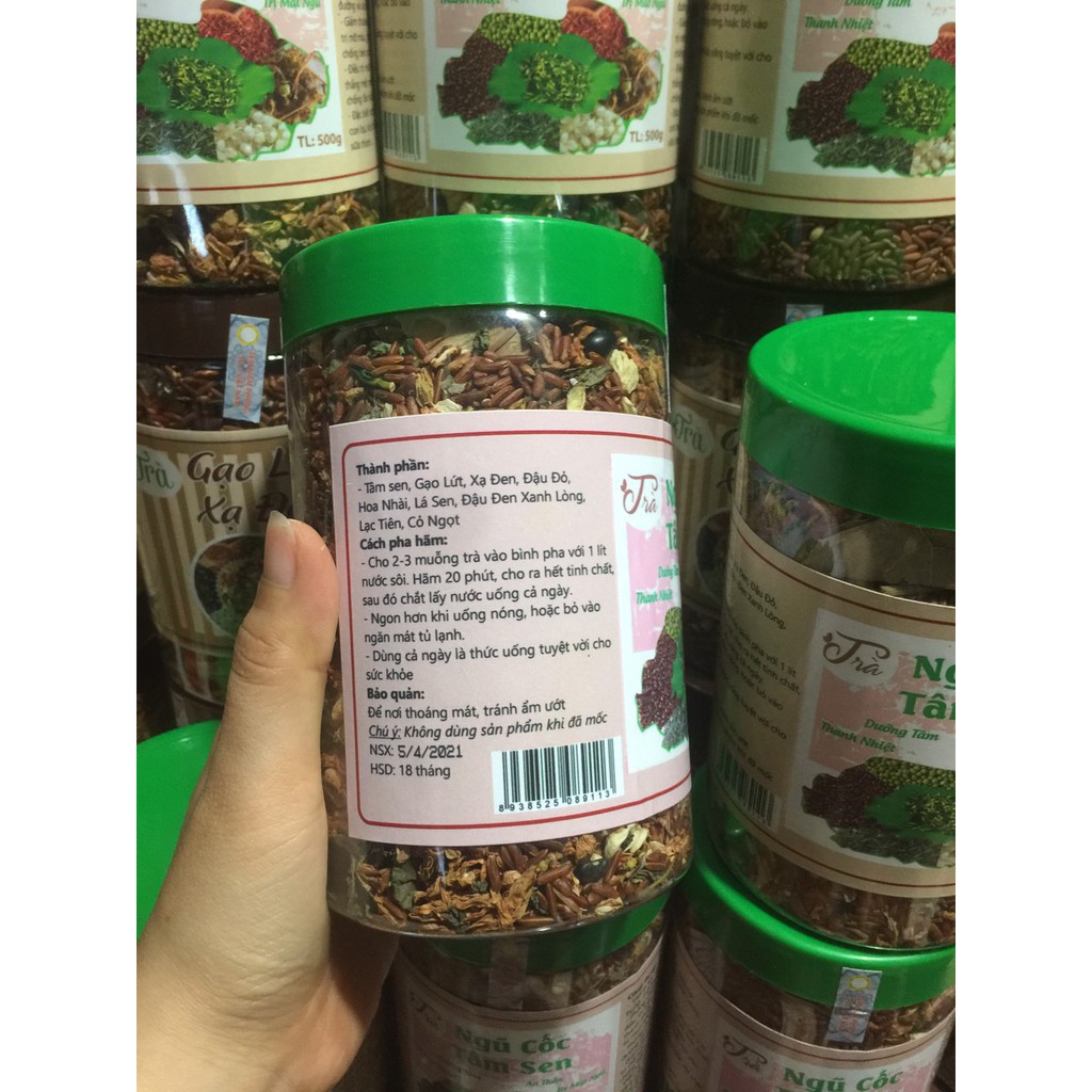 Trà ngũ cốc tâm sen 500g ngủ ngon an thần