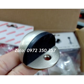 Chặn cửa bán nguyệt Hammered inox mờ