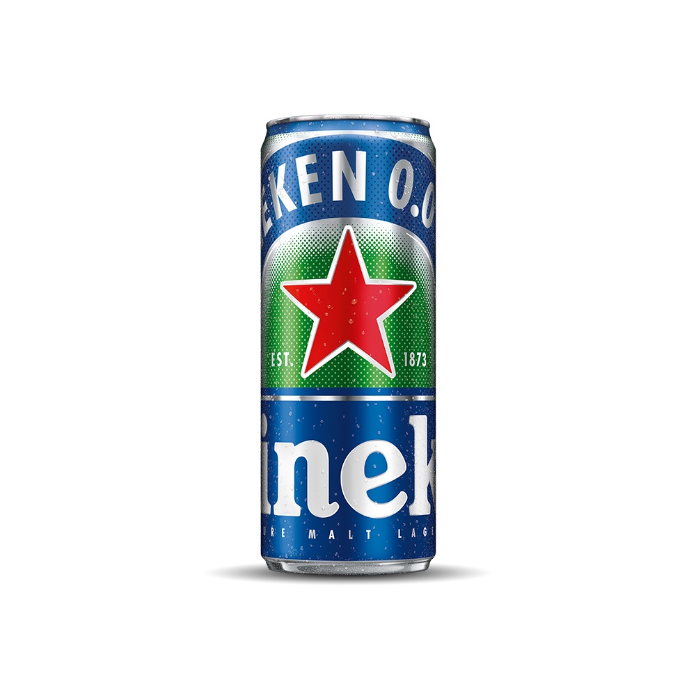 GIAO NHANH HCM - Lốc 6 lon bia không cồn Heineken 0.0 330ml/lon