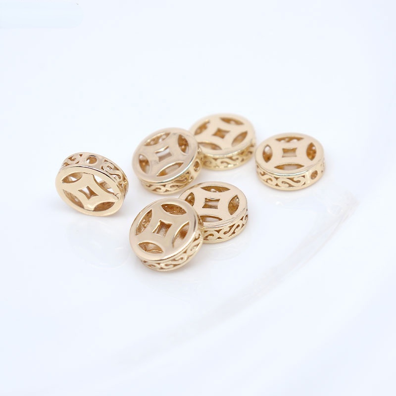 Chuỗi Hạt Đồng 14K Dùng Làm Vòng Tay Thủ Công diy