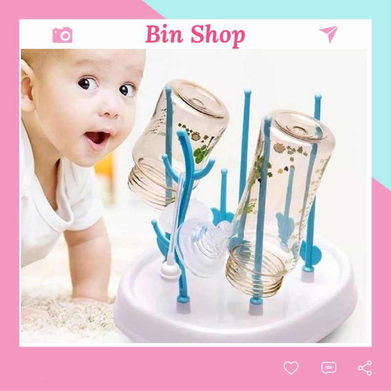 Giá Úp Bình Sữa Gấp Gọn Không Nắp Và Có Nắp Tiện Lợi Bin Shop