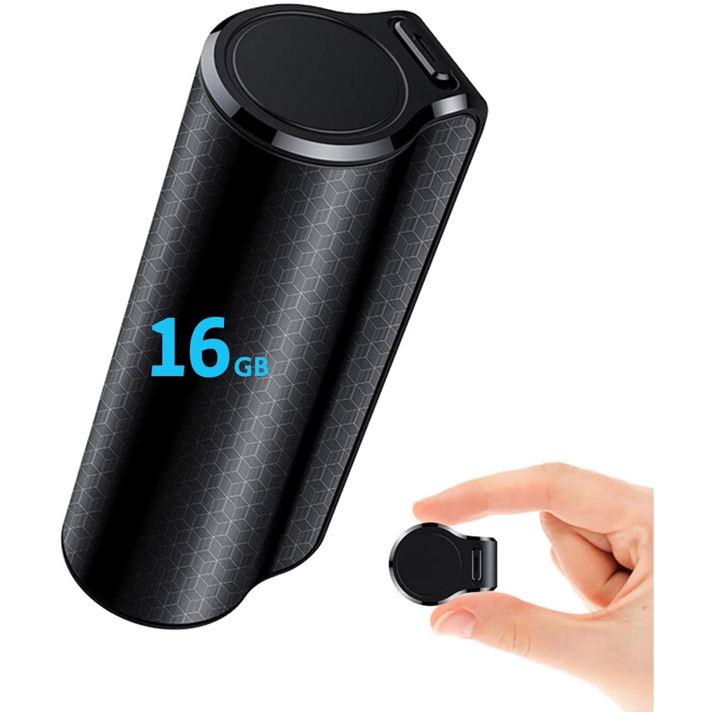 Máy Ghi Âm Giọng Nói Mini Siêu Dài 500 Giờ Có Từ Tính Mạnh Dùng Pin 365 Tiếng