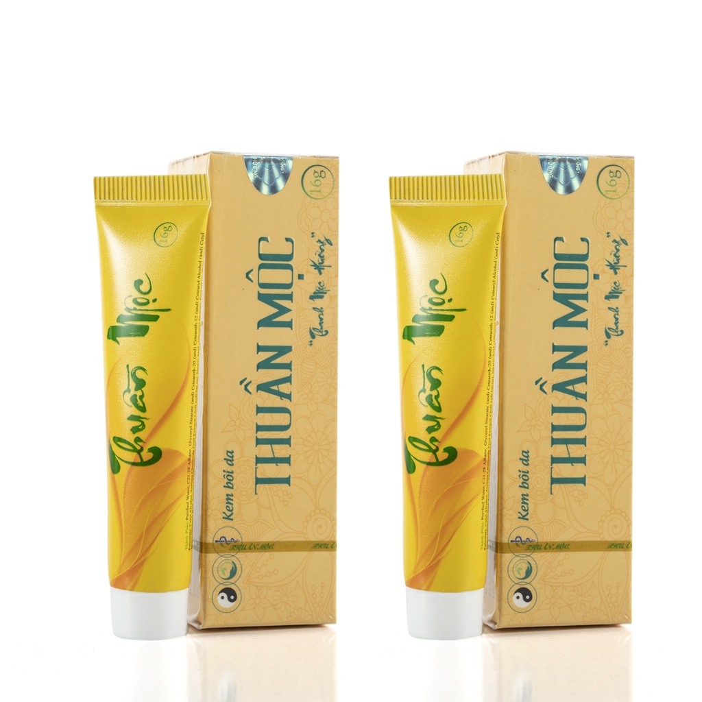 Combo 2 hộp Kem bôi da Thuần Mộc Thanh Mộc Hương 16g