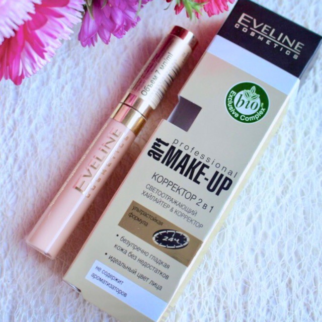 Kem che khuyết điểm Eveline 2in1 (dạng đầu cọ)