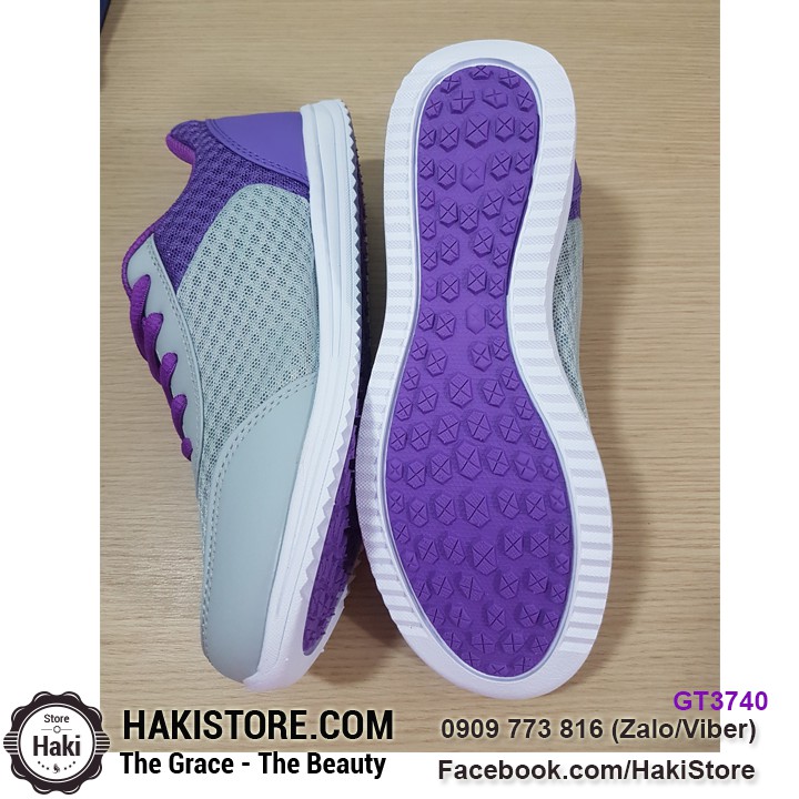 👟 Giày thể thao nữ phối tím êm chân và siêu nhẹ - GT3740 | BigBuy360 - bigbuy360.vn