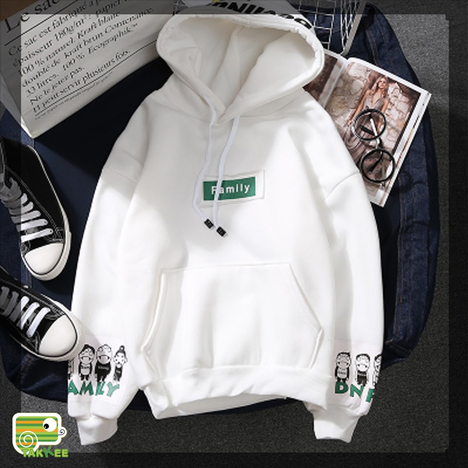ÁO NỈ BÔNG ÁO HOODIE THÊU CHỮ FAMILY SIÊU HOT HÀNG QUẢNG CHÂU | BigBuy360 - bigbuy360.vn