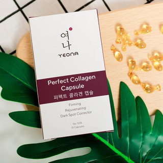 Viên Collagen hoàn hảo Yeona chứa tinh chất jojoba nguyên chất.