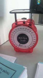 Cân mini kitchen scale Nhật cho bé ăn dặm