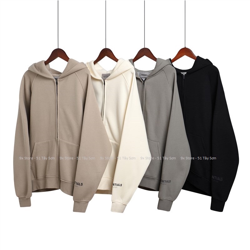 [ Sale Sốc ] Áo khoác Essentials nỉ bông hình in nổi hàng cao cấp ss2022