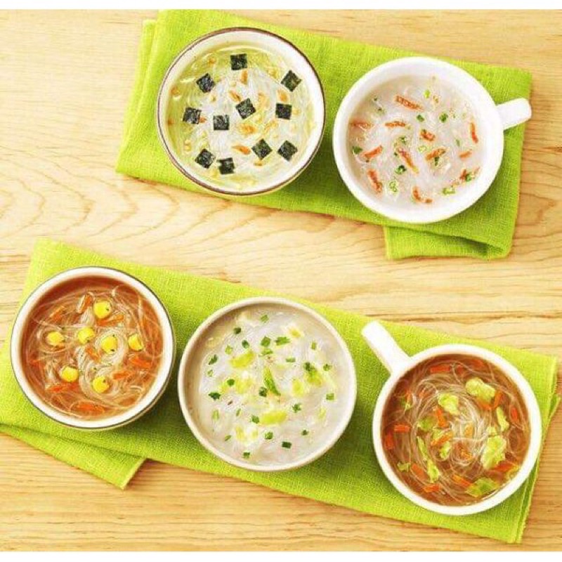 Miến Ăn Liền Nhật Bản Ngũ Vị Soup Miso Thế giới ăn dặm