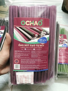 Ống hút gạo tự huỷ