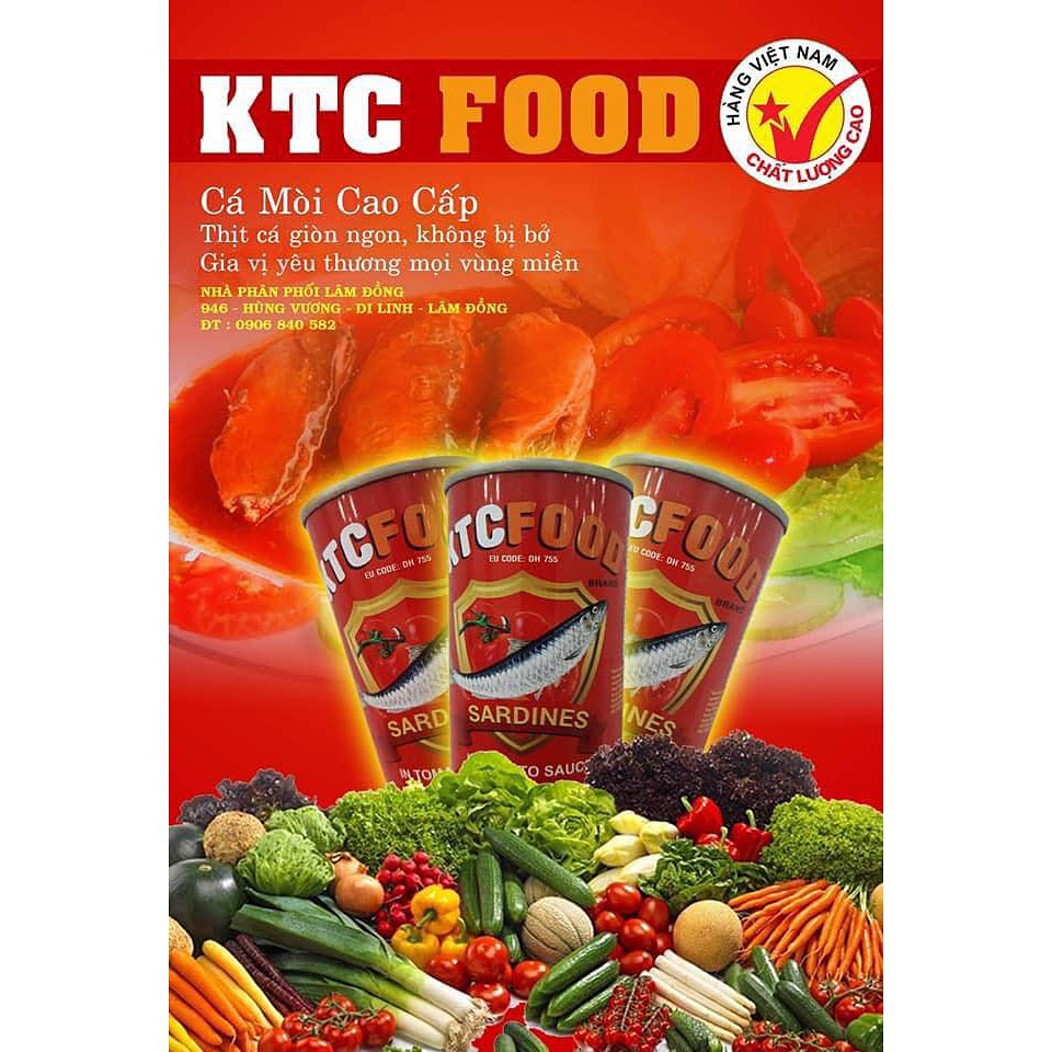 LỐC 10 HỘP CÁ MÒI XUẤT KHẨU KTC KIÊN GIANG- HẠN SỬ DỤNG 2023 | BigBuy360 - bigbuy360.vn