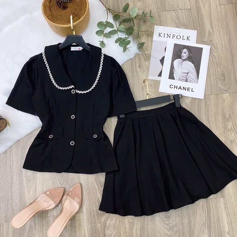 SÉT VÁY GIẢ VEST