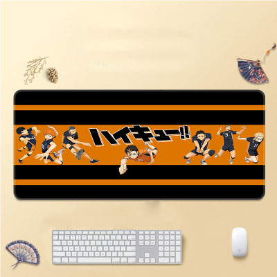 Tấm Lót Chuột Và Bàn Phím Chơi Game Cỡ Lớn In Hình Anime Haikyuu