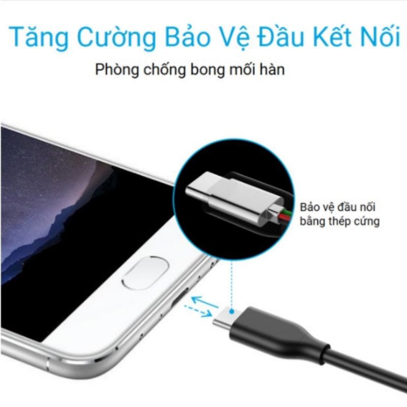 Dây cáp sạc nhanh USB Light  Anker PowerLine+ II A8452 A8453 A8152 A8153 cho IP6 7 8 X 11 12 Plus Tuấn Hà Store