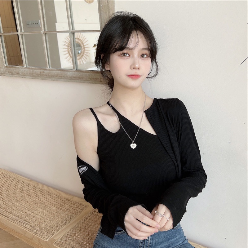 Áo hai dây SUXI thời trang mùa hè quyến rũ cho nữ