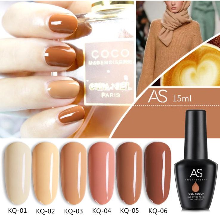 Sơn Gel AS | Mã KQ | Capuchino