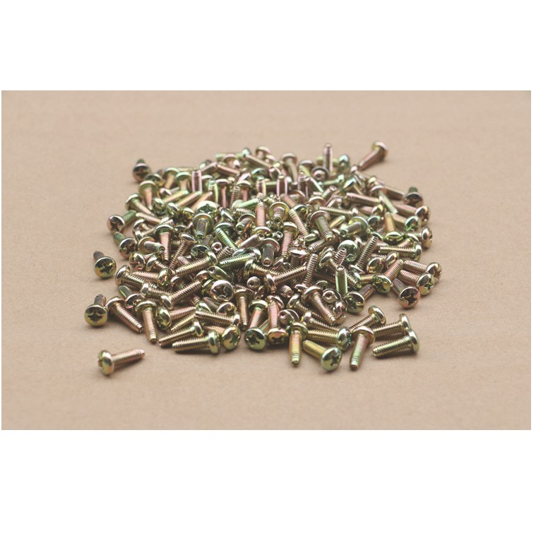 Combo 50c bulong tự ren, tự taro M3x6 thép mạ