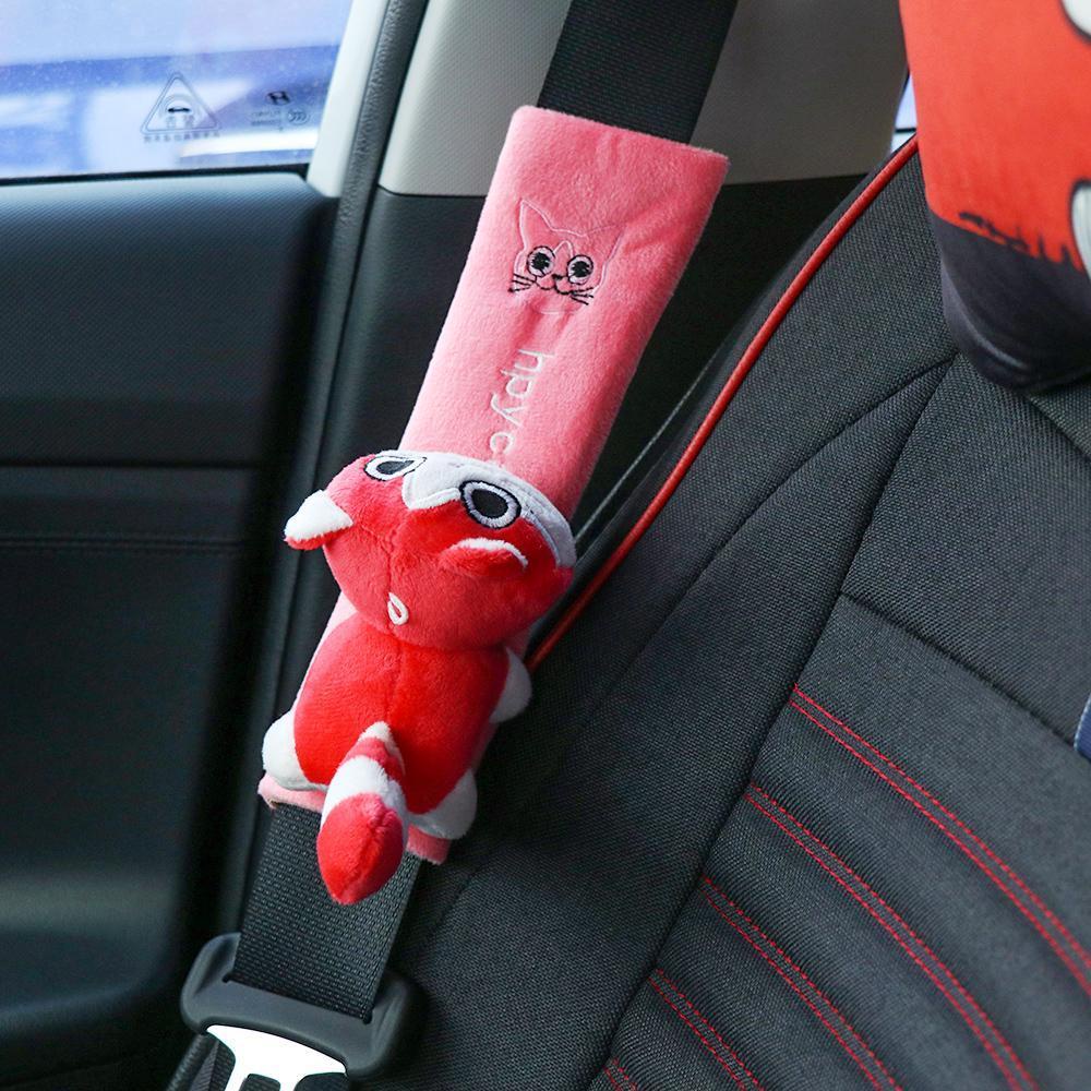 WONDER Đai Đeo Vai Bảo Vệ Vai Bằng Vải Flannel Kiểu Dáng Đáng Yêu