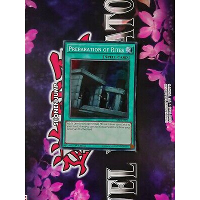 Thẻ bài YUGIOH - Preparation of Rites - THSF-EN053 - Super Rare 1st Edition