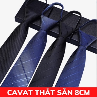 Cà vạt Nam cao cấp bản 8cm thời trang, phù hợp công sở, phong cách lịch sự, cravat công sở, trung niên