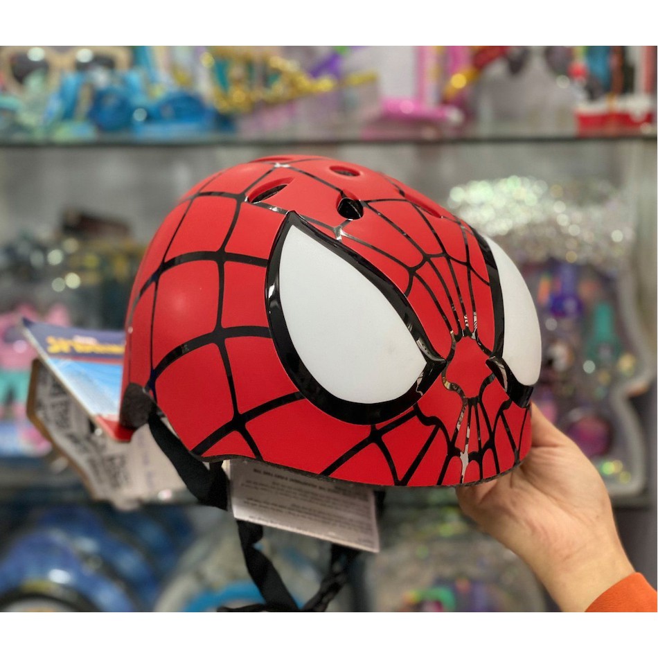 Mũ bảo hiểm Spiderman nhập khẩu từ Mỹ cho bé