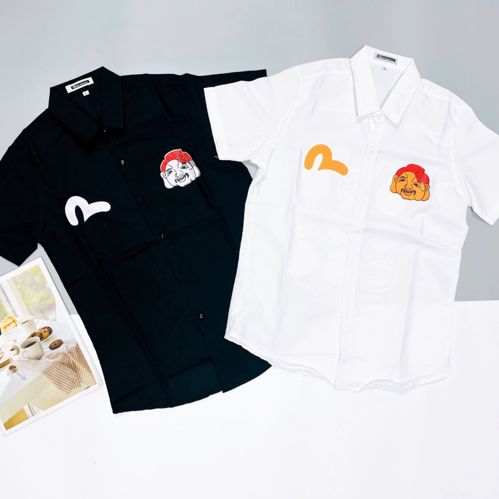 (HCM) ÁO SƠ MI NAM NGẮN TAY EVSUI SIÊU ĐẸP , THỜI TRANG HOTTREND - PHONG CÁCH HOT NHẤT HIỆN NAY KME STORE